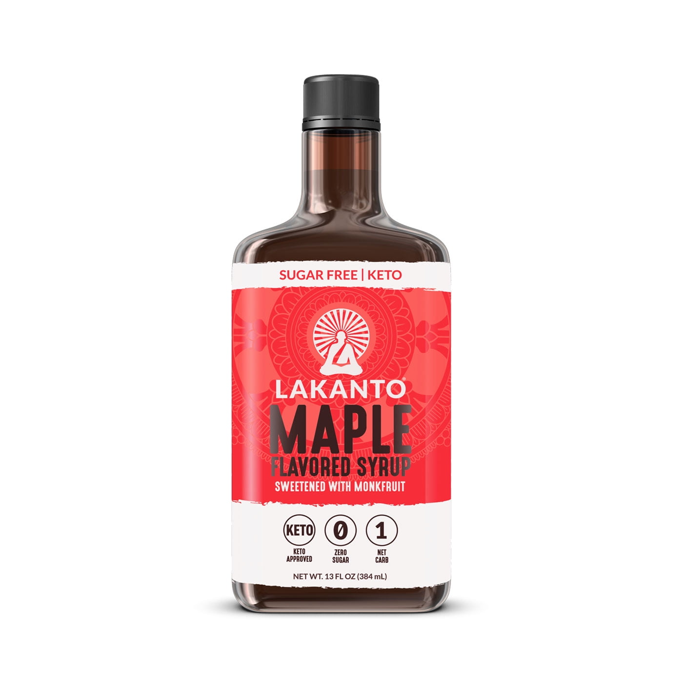 Lakanto Maple Flavored SugarFree Syrup, 13 Oz
