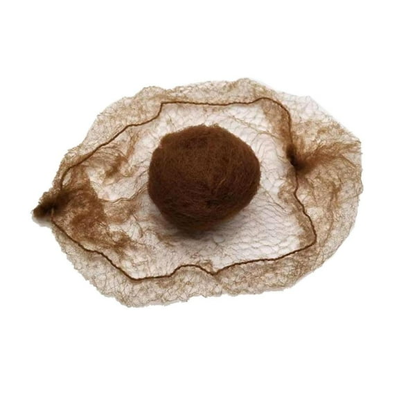 Clearance Now! 20× High Elasticity Invisible Hair Net Dance Film and Plate Television Hair Y9I3