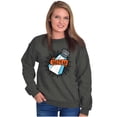 thumbnail image 3 of Funny Salty AF Sarcastic Joke Sweatshirt for Men or Women Brisco Brands L, 3 of 6