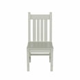 thumbnail image 4 of WestinTrends Malibu Classic Outdoor Dining Chairs, All Weather Poly Lumber Adirondack Patio Chairs Restaurant Bistro Chairs Support 350 LBS, Arched Backrest and Curved Seat for Comfort, Sand, 4 of 8