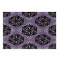 thumbnail image 1 of Purple Mandala Cutting Board, Vintage Beauty Boho Round Motif Art Inspiration Design, Decorative Tempered Glass Cutting and Serving Board, Small Size, Black Redwood Violet, by Ambesonne, 1 of 1