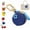 Blueberry, variant on Mini Coin Keybag, Fruit Coin Purse Keychain, Purse Charms for handbags, Mini Cute Fruit Charm Leather Zipper for Wallet, Bag and Handbag Decor for Women