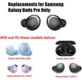 thumbnail image 2 of JustEarbuds Earbud Tips Replacement for Samsung Galaxy Buds Pro, Phantom Black, 6 Pair Pack, 2 of 3
