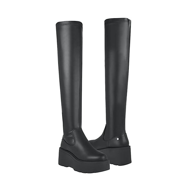 BOTAS DAMA CAPA DE OZONO 628104 SIMIPIEL NEGRO