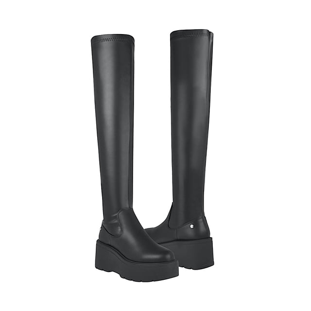BOTAS DAMA CAPA DE OZONO 628104 SIMIPIEL NEGRO