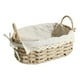 thumbnail image 2 of Cesta de almacenamiento de ratán multiusos, cestas decorativas, ropa, cosméticos, artículos diversos, contenedor hecho a para dormitorio, baño, c Macarena Cesta de almacenamiento, 2 of 8