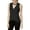 Black, variant on RACHEL ROY Womens Black Cross Front Sleeveless Keyhole Top  Size: L
