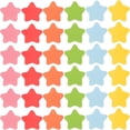 thumbnail image 1 of Huggegwe 120 Pcs Étoiles Magnétique Tableau Noir Autocollant Aimant Réfrigérateur Tableau de Récompense Course pour Enfants UA824-1085, 1 of 9