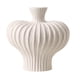 thumbnail image 5 of Jarrón de flores de porcelana, florero, maceta, maceta decorativa de escritorio, soporte para flores para S Blanco, 5 of 9