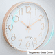 thumbnail image 2 of Reloj De Pared Dormitorio Y Salón Cuarzo Blanco Borde dorado, 2 of 5