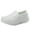 White, variant on Lovskoo 2024 Women's Wedges Shoes Current Season Soft Cushion Nurse Shoes White Slope Heel Pregnant Shoes Mother's Shoes Work Shoes White