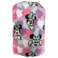 thumbnail image 3 of The Big One Oversized Plush Minnie Mouse Hearts Microplush Throw Blanket, 5'x6', 3 of 3