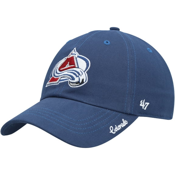 Women's '47 Blue Colorado Avalanche Miata Clean Up Adjustable Hat