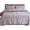 Plaid Gray, variant on 4-Piece 100% Turkish Soft Cotton Flannel Sheet Set - Deep Pocket Fitted Sheet, Flannel Sheets - Twin, Purple