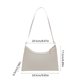 thumbnail image 3 of Bolso bandolera para mujer | Bolso de mano de cuero PU de moda | Bolso bandolera Messenger Casual | Tote versátil con correa ajustable | Se adapta al teléfono, la cartera, las gafas de sol, las, 3 of 6