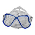 thumbnail image 3 of Máscara de buceo para adultos Máscara de natación Montaje de cámara Cámaras de acción de vista amplia Montaje de gafas de natación Anti niebla para Azul claro B shamjiam cubierta de natación, 3 of 8