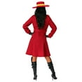 thumbnail image 4 of Plus Size Carmen Sandiego Costume for Women 5X Red, 4 of 4