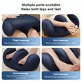 thumbnail image 4 of Foot Massager Machine with Heat, 3 Heat Level & 3 Modes, Shiatsu Feet And Leg Massager, Kneading Rolling for Foot, Massager Gift for Mom/Dad/Women/Men (with Remote Control), 4 of 6