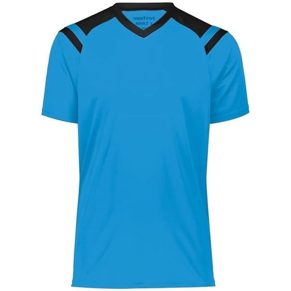 Youth Sheffield Jersey, Power Blue & Black - Small