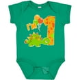 thumbnail image 3 of Inktastic Happy Dinosaur First Birthday-green Boys or Girls Baby Bodysuit, 3 of 5
