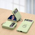 thumbnail image 5 of Samsung Galaxy Z Flip 4 Case Shockproof Heavy Duty Protective Cover with Ring Phone Case for Galaxy Z Flip 4 5G-Green, 5 of 14
