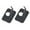 A, variant on Pebbuoy 2Pcs Plastic Arrow Rest Black Recurve Bow Arrow Holder Self-Adhesive Back Hunting Shoot Targeting Accessory