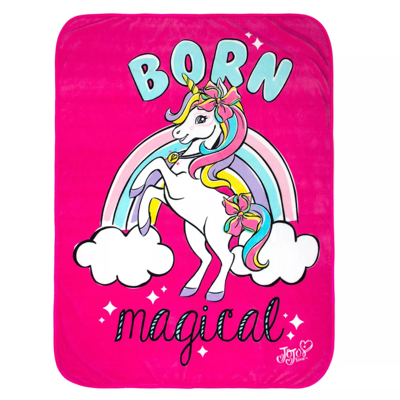 Jojo Siwa Born Magical 46 X 60 Inch Throw Bedding Walmart Com Walmart Com