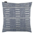 thumbnail image 2 of SAFAVIEH Lizabet Stripe Dashes Accent Pillow, 18" x 18", Blue/White, 2 of 4