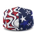 thumbnail image 3 of HUIACONG Vintage USA Flag Print Newsboy Cap for Men - Lightweight Wrinkle-Resistant Year-Round Hat for Daily Commute, Outings, Gifting for Father's Day, Birthdays, 3 of 4
