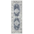thumbnail image 2 of GlowSol 2' x 6' Kitchen Runner Rug Boho Vintage Floral Rugs Non Slip Low Pile Bedroom Rugs for Laundry Room Hallway, Blue, 2 of 7