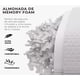 thumbnail image 3 of Almohada Memory Foam Estándar Gel Ajustable Suave Cómoda Modelo Blanco, 3 of 4