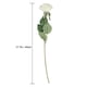thumbnail image 2 of GOOHOCHY 10 piezas de flores artificiales de tallo largo, rosas de seda, ramo de flores para bodas, fiestas, decoración del hogar (blanco), 2 of 8