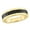 Yellow, variant on Men's Black Diamond Yellow Gold Plated Wedding Ring