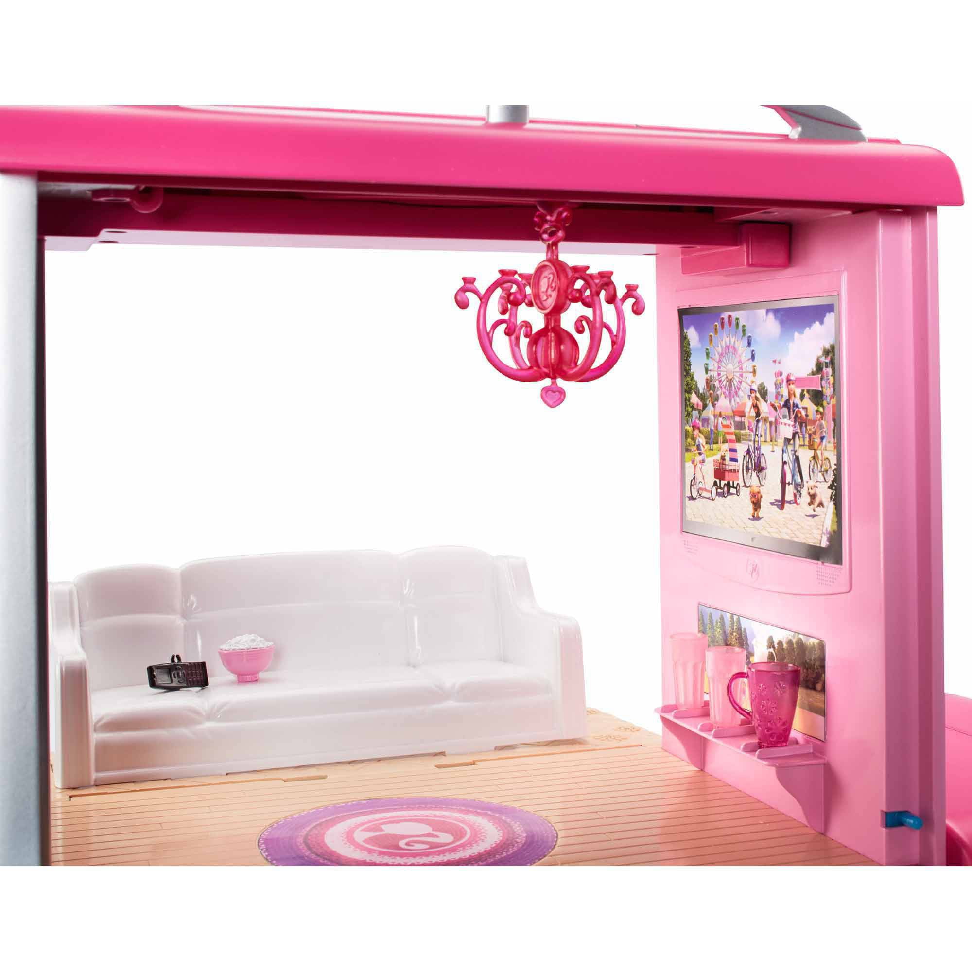 barbie pop up camper walmart
