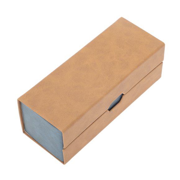 Estuche para gafas portátil Unique Bargains 1 Pc 6.3"x2.48"x2.2" Naranja