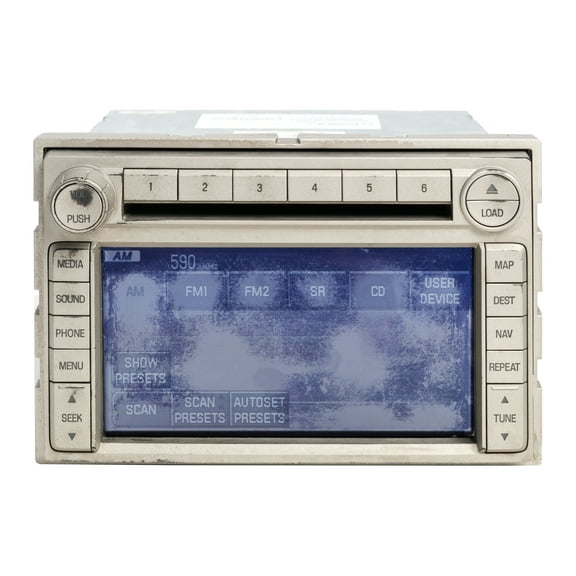 Restored 2008-09 Lincoln MKZ AM FM MP3 Stereo 6-Disc CD Player Navi Ready 8H6T-18K931-DA (Refurbished)