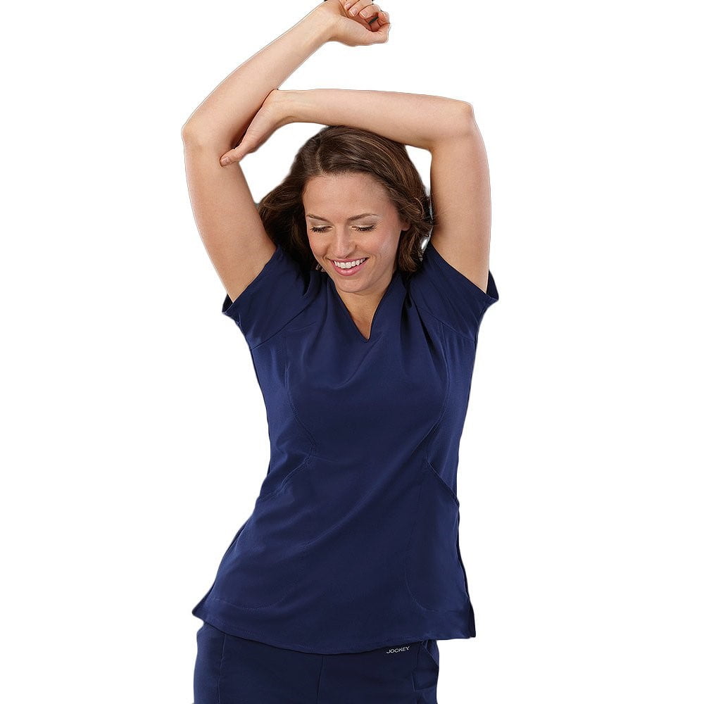 Jockey jockey scrubs 2436 women's across performance scrub top new