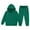 Green, variant on Coerni Boys Girls Tracksuit Pullover Youth 2 Piece Jogging Hoodie Fleece School Sweatshirt Kids Jogger Pants Set Athletic Suit