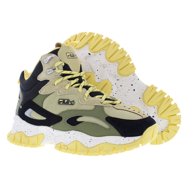 Fila Ray Tracer TR 2 Mid Womens Shoes Size 9, Color: Green/Yellow