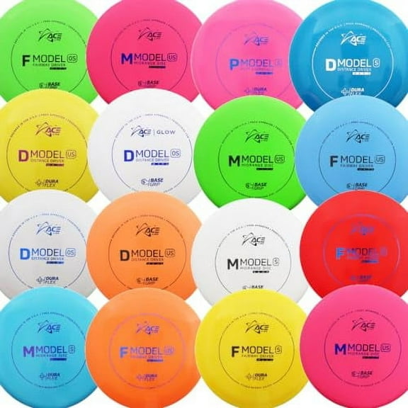 Prodigy Ace Line Glow Base Grip D Model US Distance Driver Golf Disc - 5 Pack