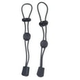 thumbnail image 2 of 2pcs Elastic Rope Adjustable Backpack Walking Stick-Holder Trekking Hiking Pole Fixing Tie Cord Rope Mountaineering Buckle, 2 of 11