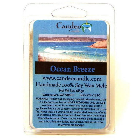 Ocean Breeze, Soy Melt Cubes, 2-Pack