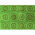 thumbnail image 1 of Ahgly Company Indoor Rectangle Abstract Green Modern Area Rugs, 5' x 7', 1 of 4