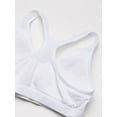 thumbnail image 5 of Women's Maidenform Girl H4323 Seamfree Molded Mesh Back Sports Bra (White S), 5 of 5