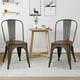 thumbnail image 5 of Sillas de Metal Costway Apilables Con Respaldo y Asiento de Madera 52 x 42 x 84 cm, 5 of 10