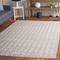 thumbnail image 2 of SAFAVIEH Revive Stacy Geometric Polyester Area Rug, Ivory/Taupe, 9' x 12', 2 of 7