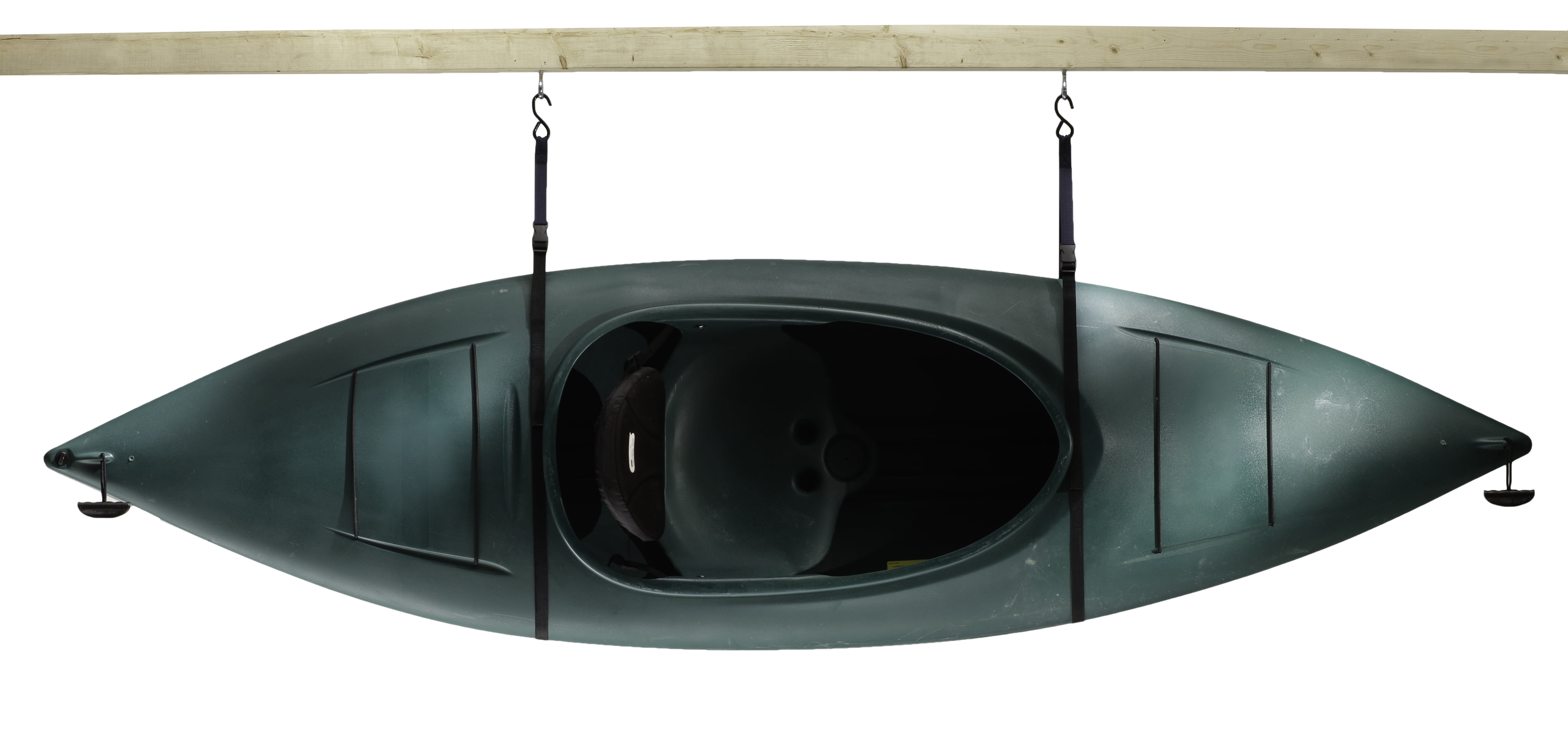 10" Matte Black Kayak Hoist System