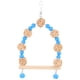 thumbnail image 1 of Soporte para periquitos, pájaro, loro, columpio, juguete, percha de pie para loros, accesorio para jaula de loros, 1 of 7