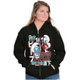 thumbnail image 4 of The Smurfs Kanji Peep The Drip Zip Up Hoodie Men's Women's Brisco Brands M, 4 of 6