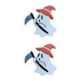 thumbnail image 3 of kurtrusly White Affordable Ghosts Enamel Pin Modern Minimalist Brooche Delicate Intricate Enamel Pin Punk C 2Set, 3 of 6